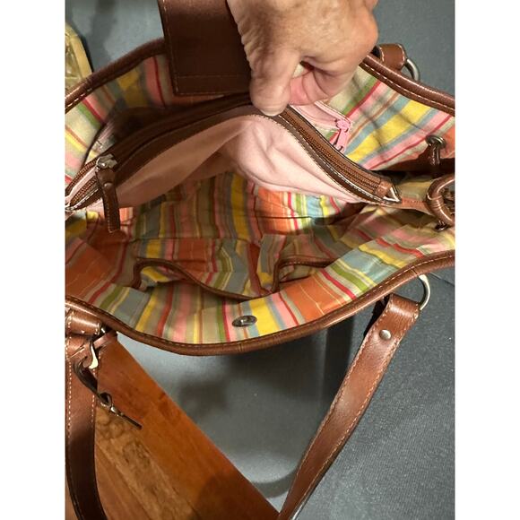 Fossil basket weave shoulder bag - Picture 8 of 11